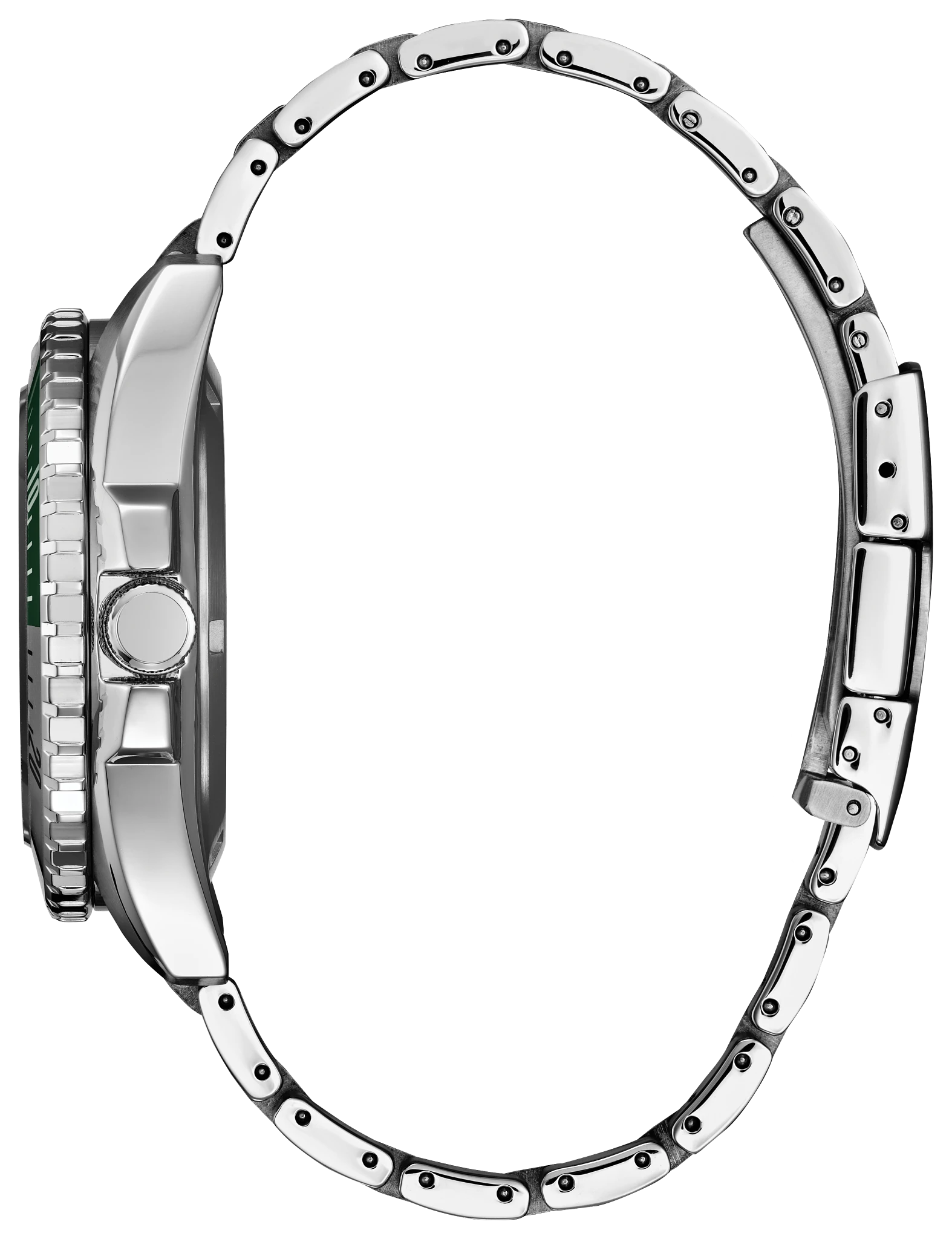 Sport Automatic Black Dial Stainless Steel Bracelet NH7531-50E